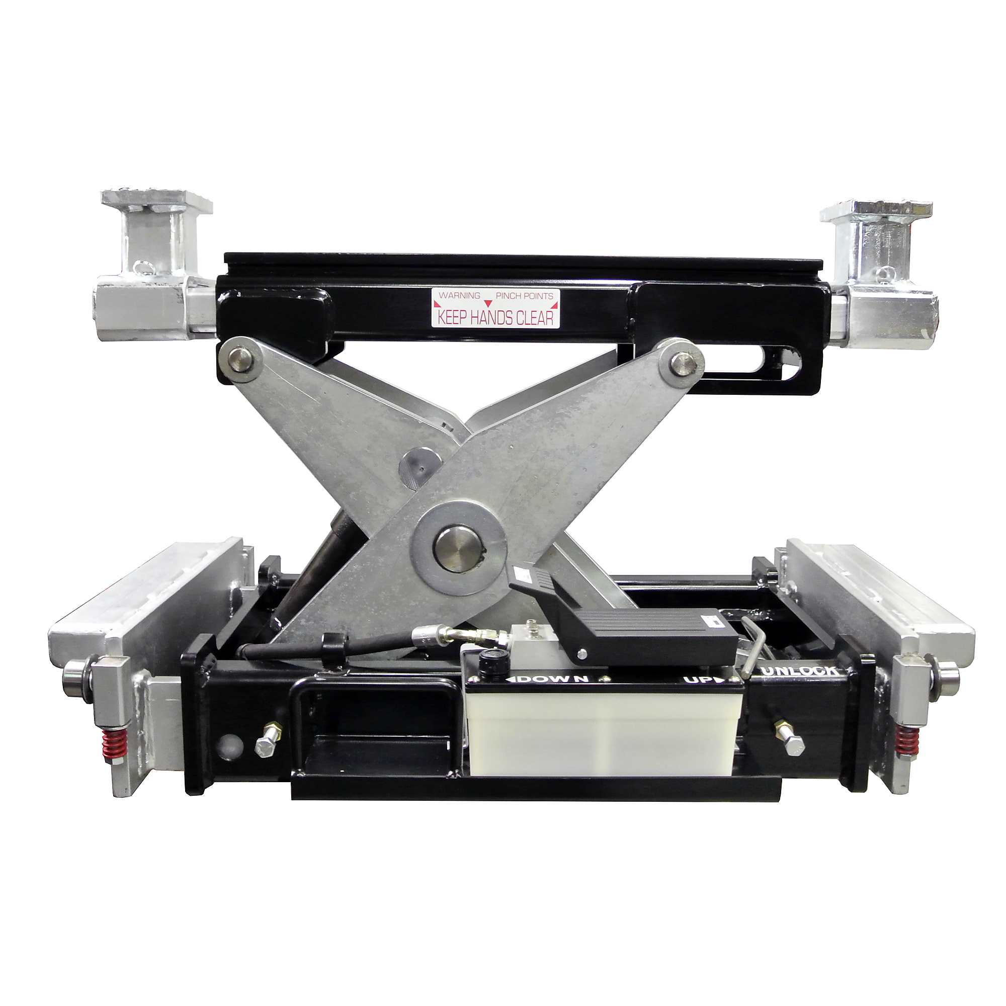 Scorpion Jacks Rolling Pit Jack - 25000 Lb. Capacity, 22in. Max Lift Height, 13in. Min Lift Height, Model# PJ25S